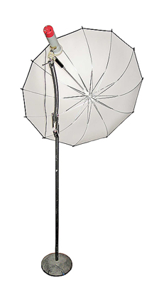 Зонт в положении съемки =на просвет=
